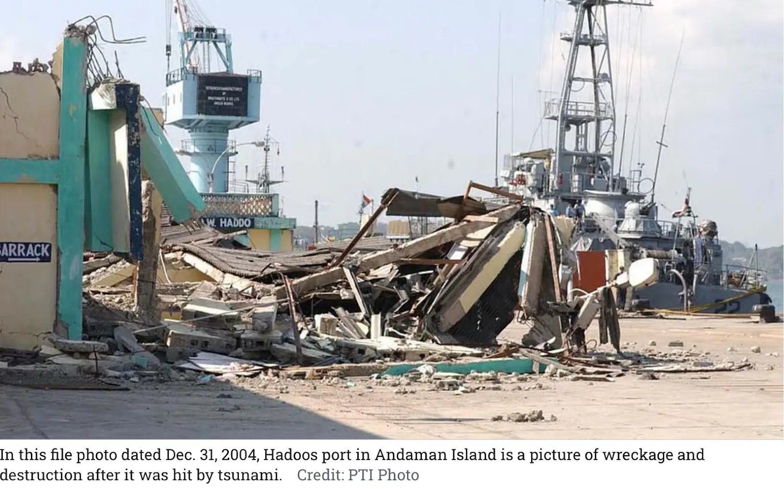 Request for Disaster Risk Review of the Great Nicobar Project