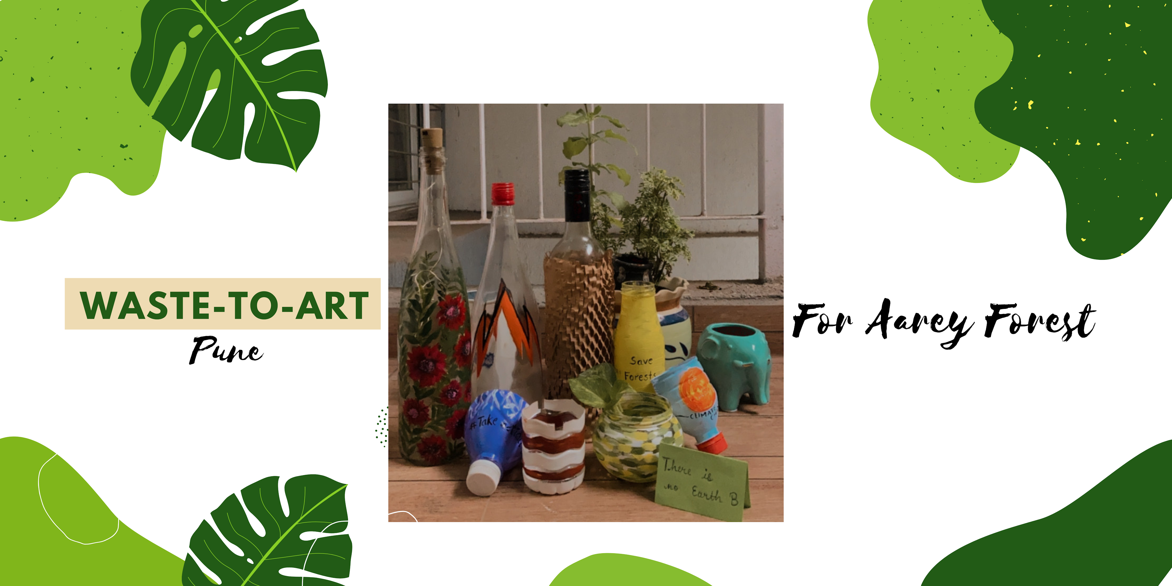 Waste-to-Art Activity for Aarey Forest